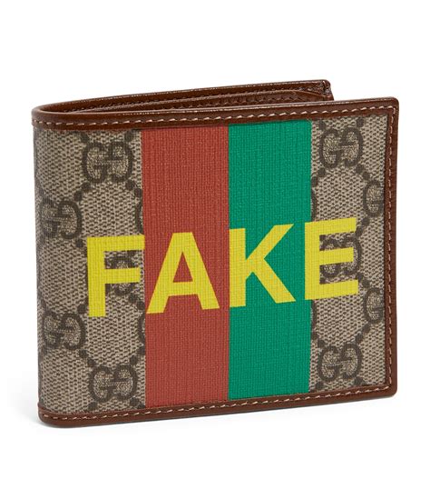 gucci fake not wallet|real gucci men's wallet.